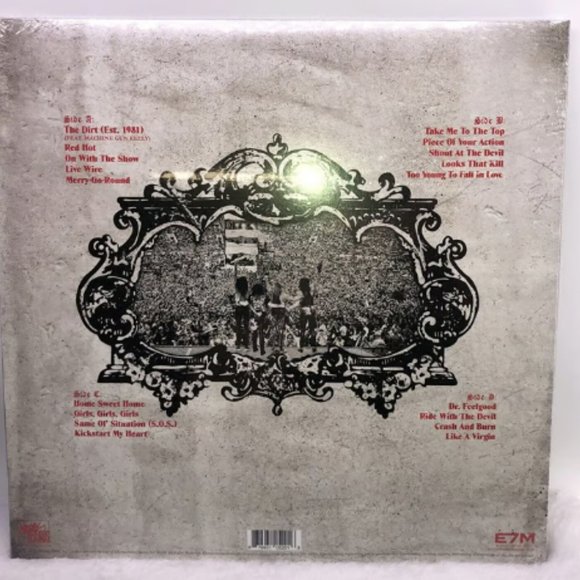 Motley Crue The Dirt Soundtrack 2-LP ~ 180g Vinyl ~ New/Sealed! - Picture 2 of 2